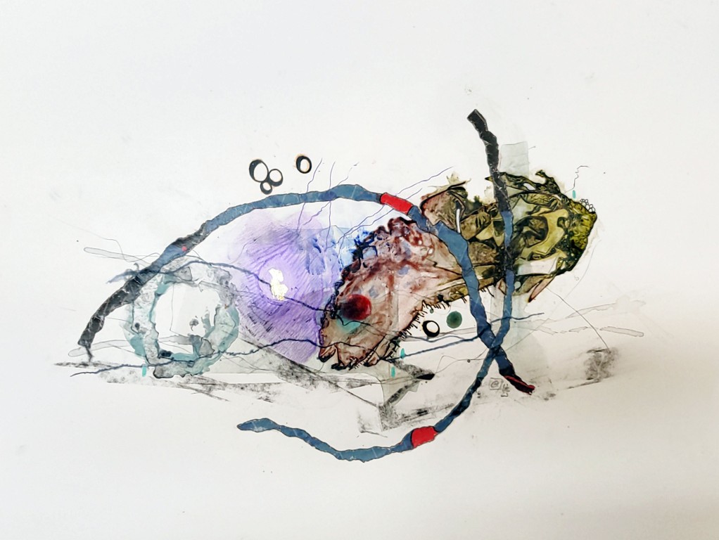 30x20, acryl auf steinpapier